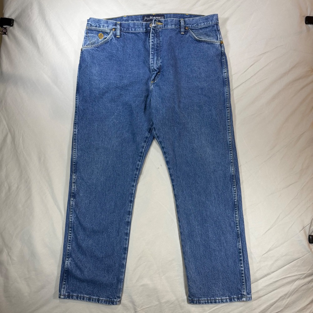 Wrangler George Strait Cowboy Cut Jeans Mens 40x30‎ Medium Wash Denim 13MGSHD